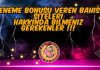 Deneme Bonusu Hakkında Bilmeniz Gerekenler Deneme Bonusu Hakkında Bilmeniz Gerekenler